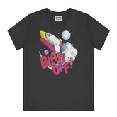 Blast Off Space Rocket Graphic T-Shirt product type